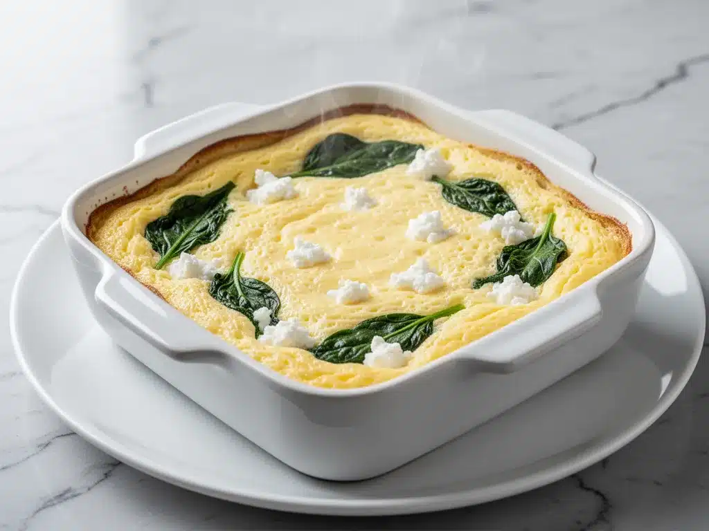 High-Protein Cottage Cheese Egg Bake 4 High-Protein Cottage Cheese Egg Bake preparation steps