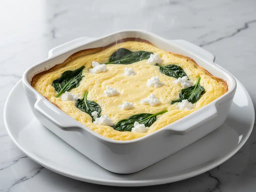 High-Protein Cottage Cheese Egg Bake - featured image