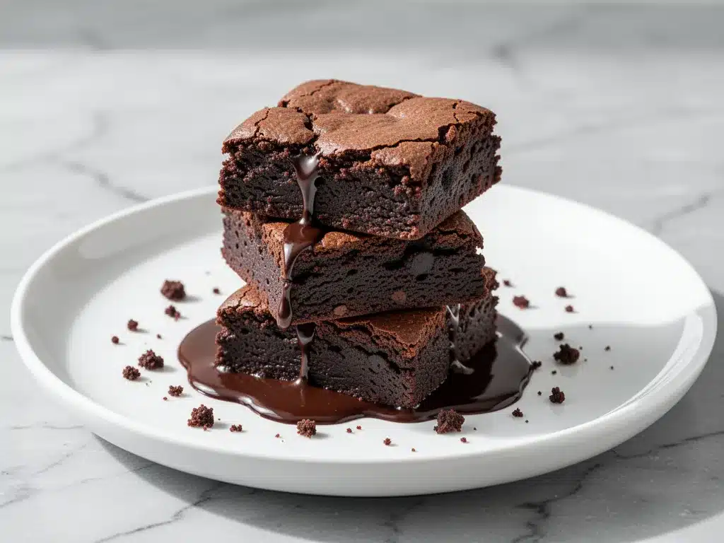 Keto Ultra-Fudgy Brownies: Easy 4-Ingredient Almond Flour 4 keto ultra-fudgy brownies preparation steps