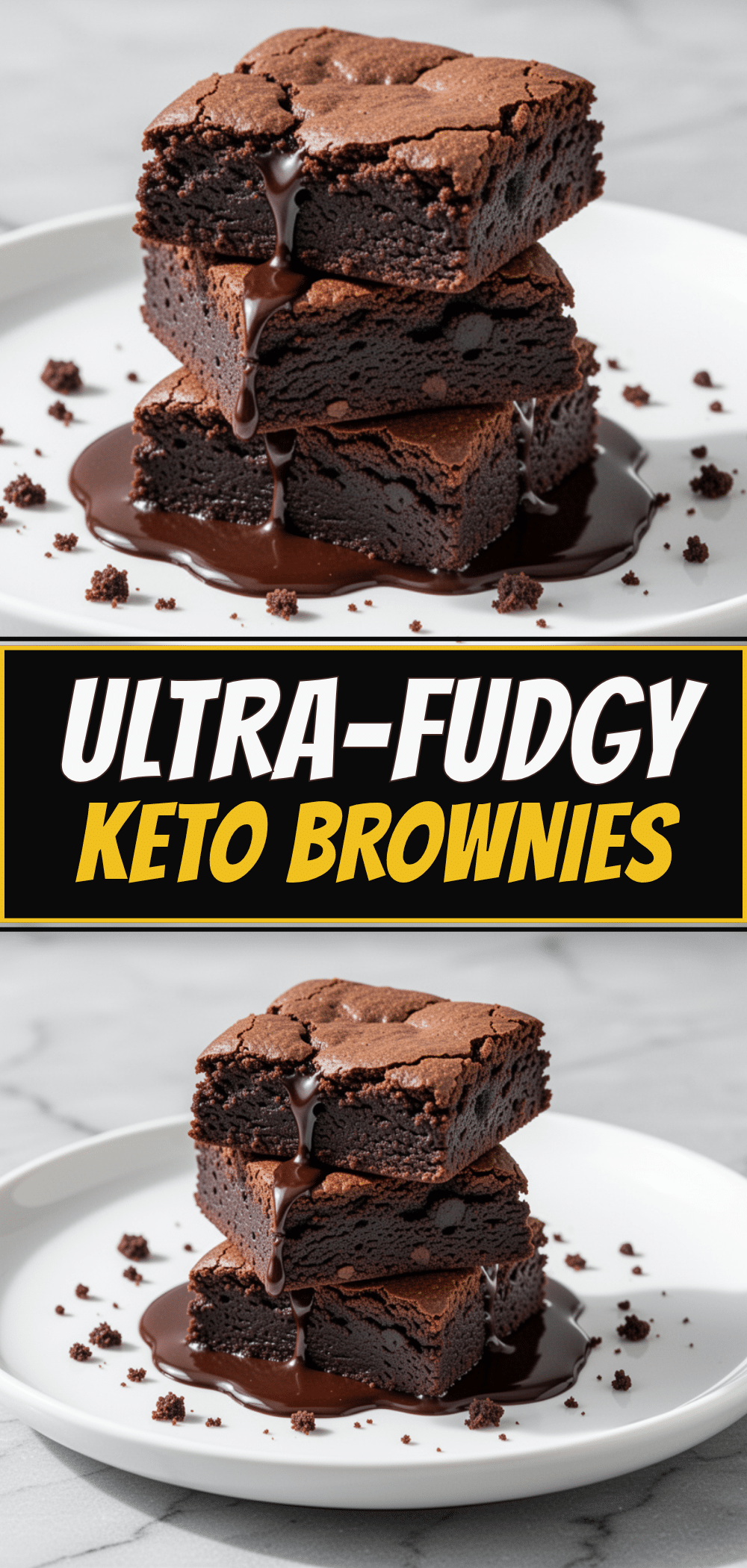 Keto Ultra-Fudgy Brownies: Easy 4-Ingredient Almond Flour 5 keto ultra-fudgy brownies recipe