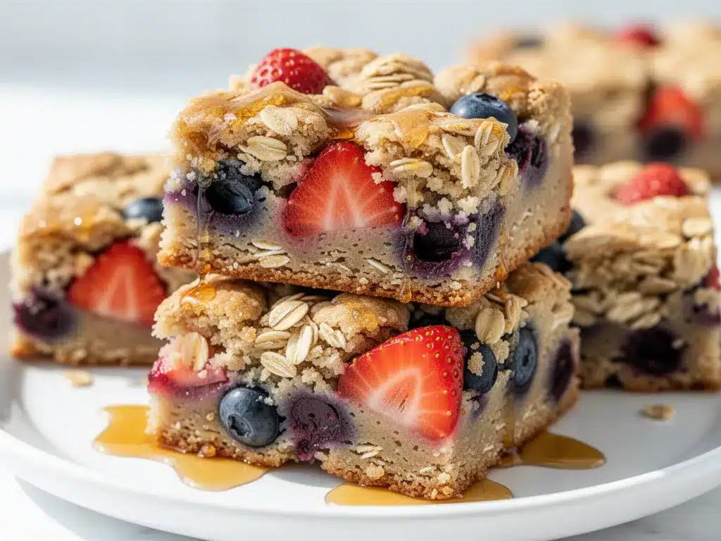 Back to School Breakfast Dessert Oat Bars: 5 Easy Morning Recipe 4 Back to School Breakfast Dessert Oat Bars preparation steps