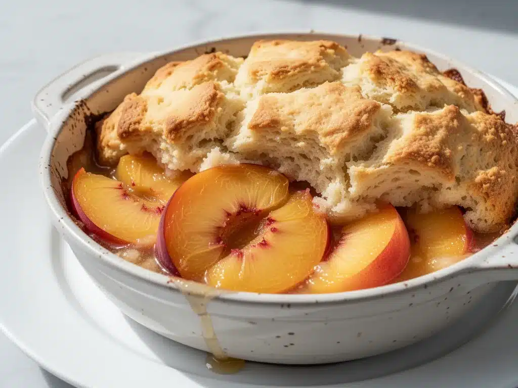Buttery Peach Cobbler: 6-Step Southern Dessert 4 buttery peach cobbler preparation steps