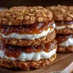 Chewy Brown Sugar Oatmeal Cream Pies - featured image