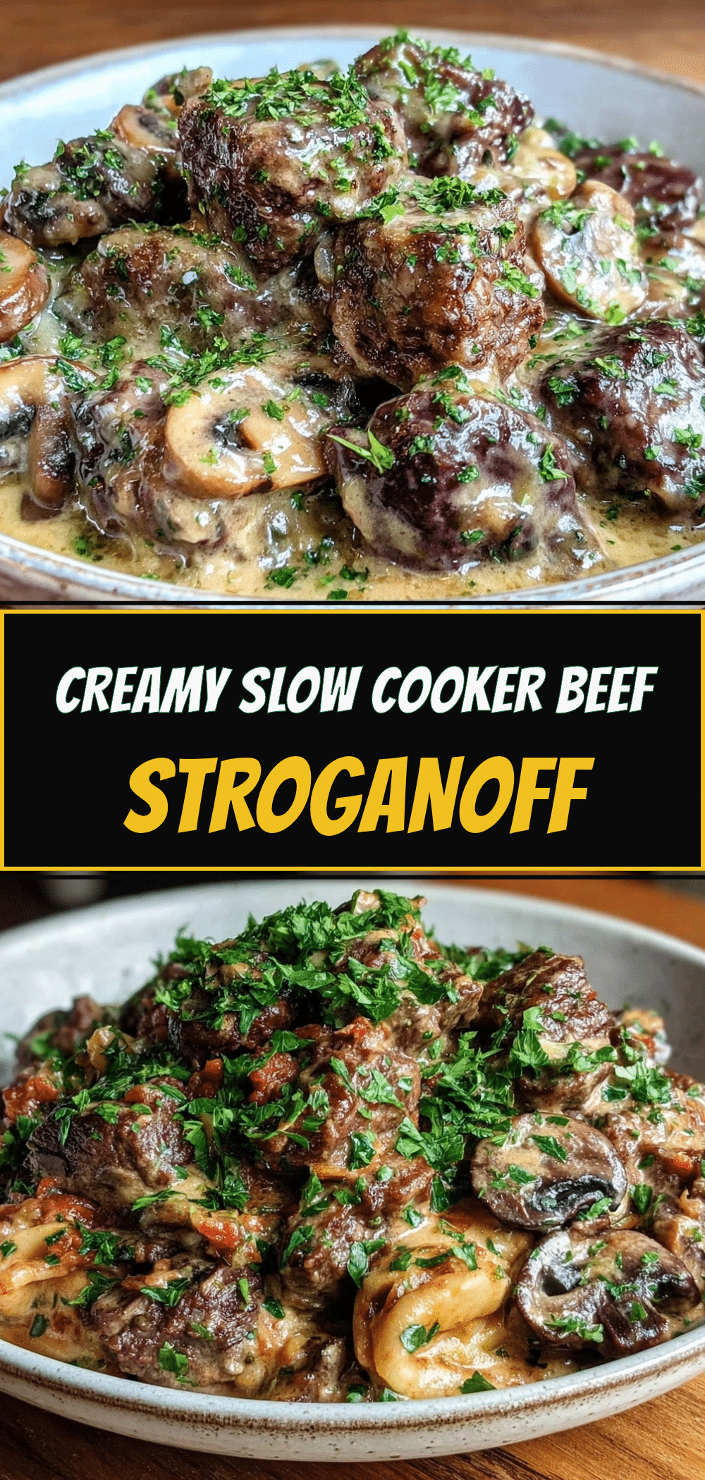 Creamy Slow Cooker Beef Stroganoff: Easy 8-Hour Gluten-Free Meal 5 creamy slow cooker beef stroganoff recipe