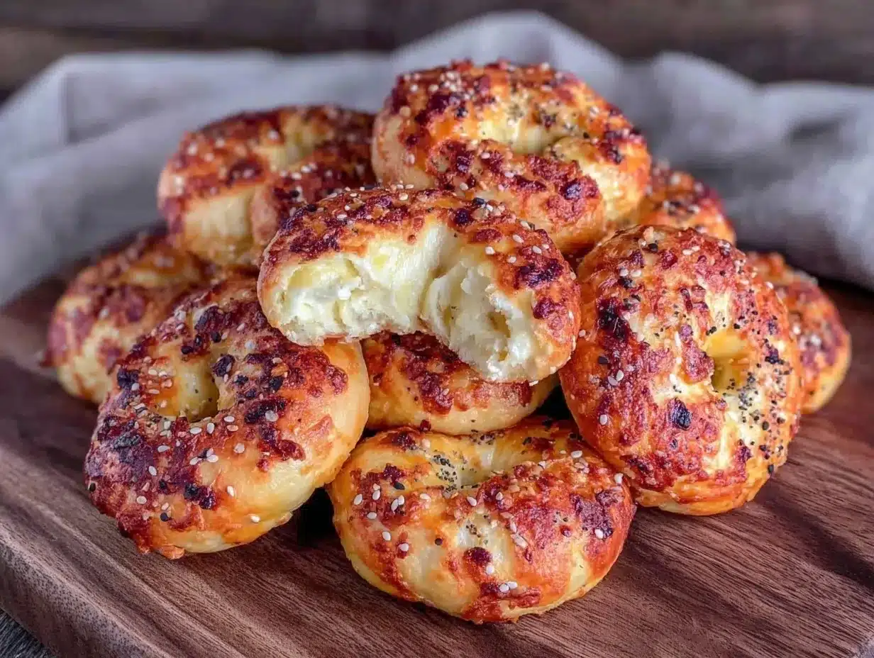 Everything Bagels: Chewy Homemade Bread 4 easy homemade everything bagels with chewy centers preparation steps
