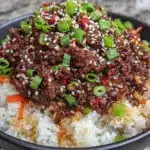 Easy Korean Ground Beef Bowls - featured image