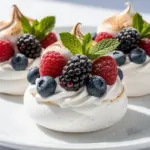 Fluffy Egg White Meringue Cups - featured image