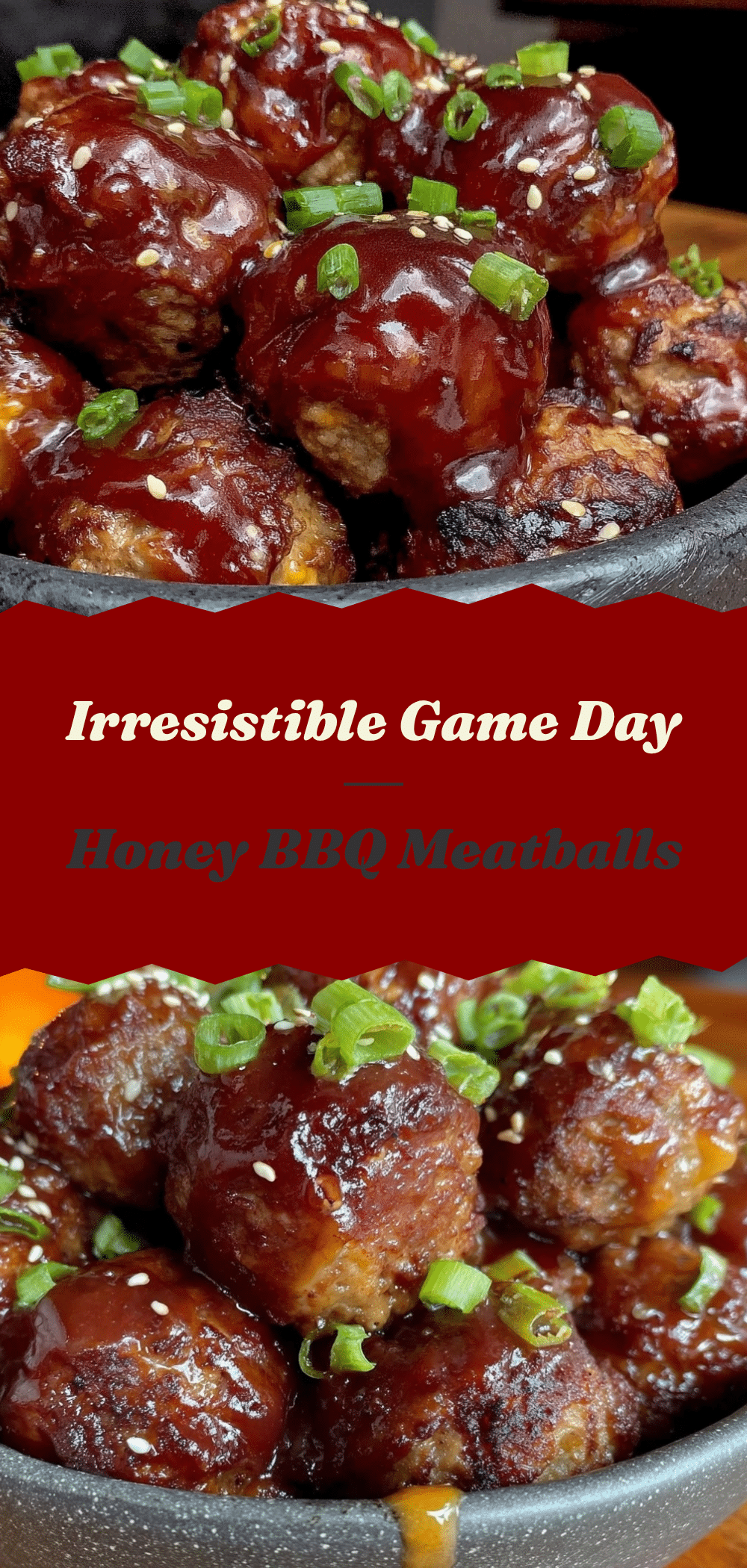Game Day Honey BBQ Crockpot Meatballs: 3 Easy Allergen Swaps 5 Game Day Honey BBQ Crockpot Meatballs recipe