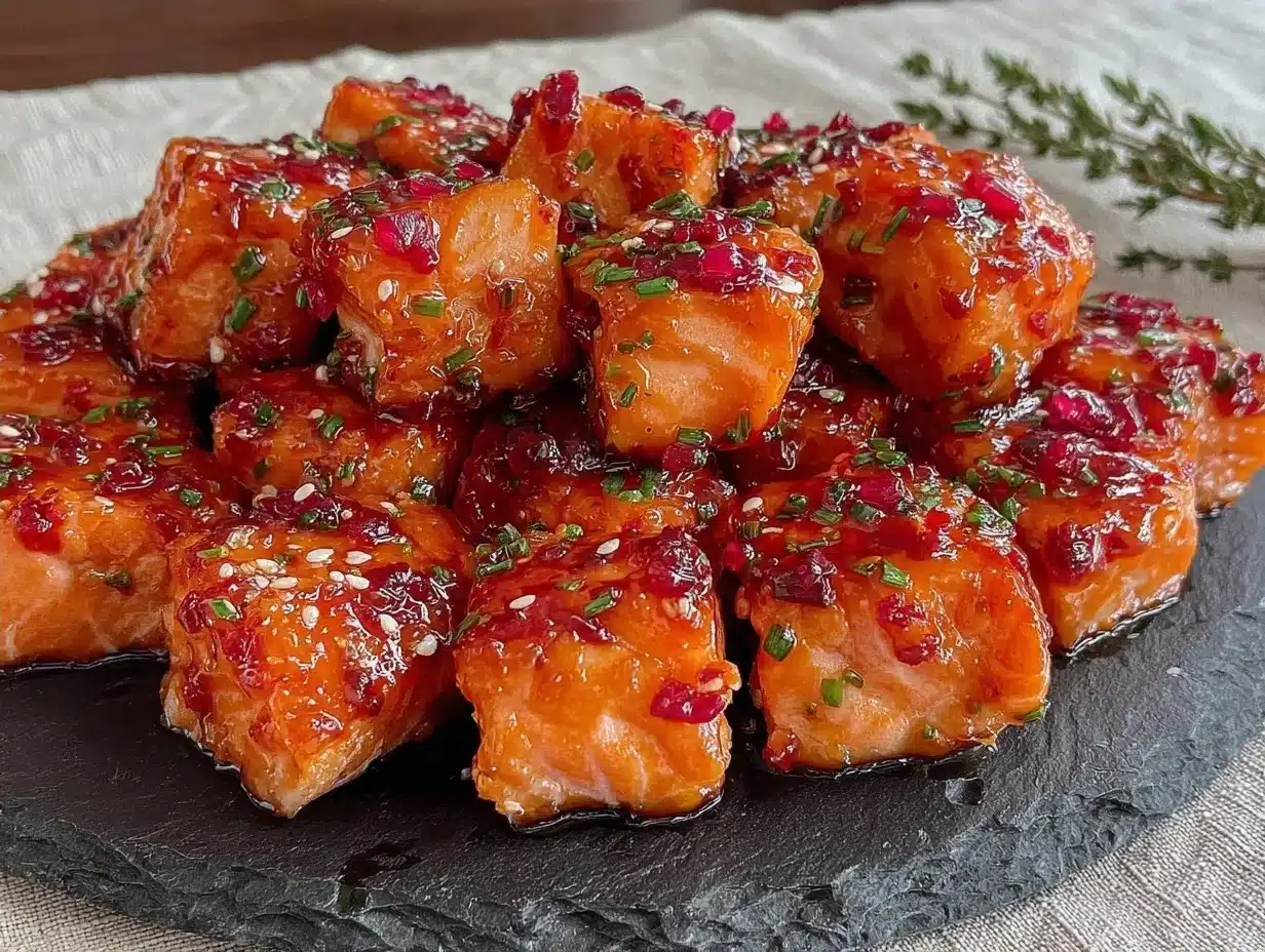 Grilled Honey Sriracha Salmon Bites: Best 15-Minute Grill Recipe 4 Grilled Honey Sriracha Salmon Bites preparation steps