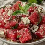 Labor Day Watermelon Feta Salad - featured image