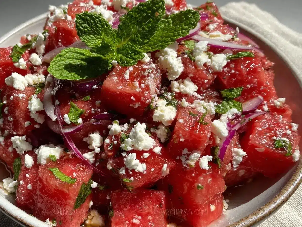 Labor Day Watermelon Feta Salad: Easy 5pm Win 4 Labor Day Watermelon Feta Salad preparation steps