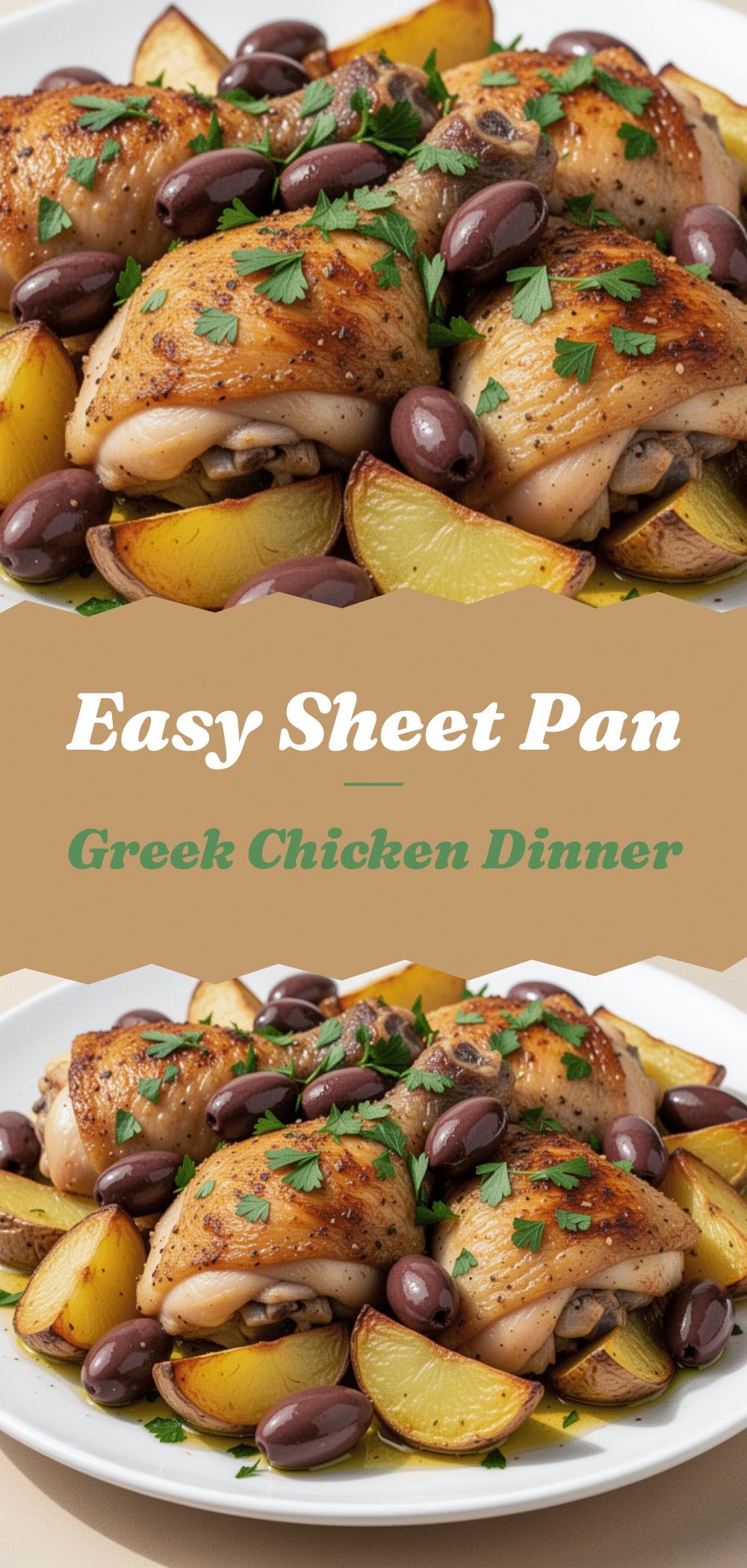Sheet Pan Greek Chicken: Easy 30-Minute Weeknight Dinner 5 Sheet Pan Greek Chicken recipe