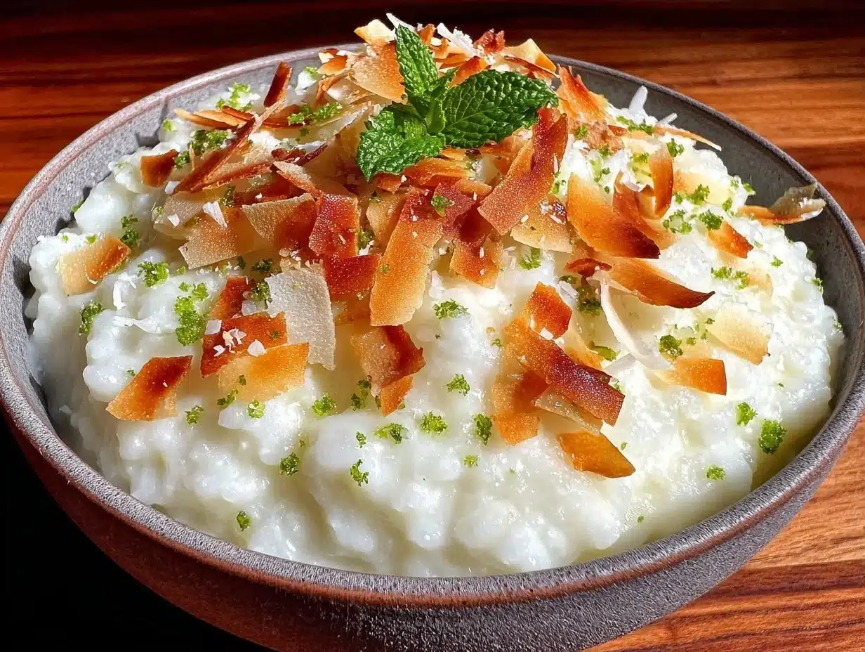 Home 10 small-batch dairy-free coconut lime rice pudding - featured image