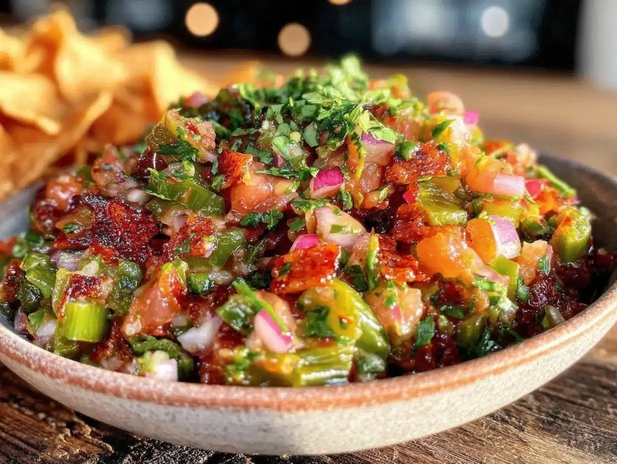 Home 1 Smoky Hatch Green Chile Salsa Recipe - featured image