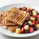 sweet cinnamon dessert tortilla chips - featured image