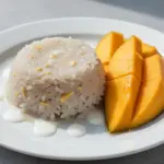 Thai coconut sticky rice - featured image