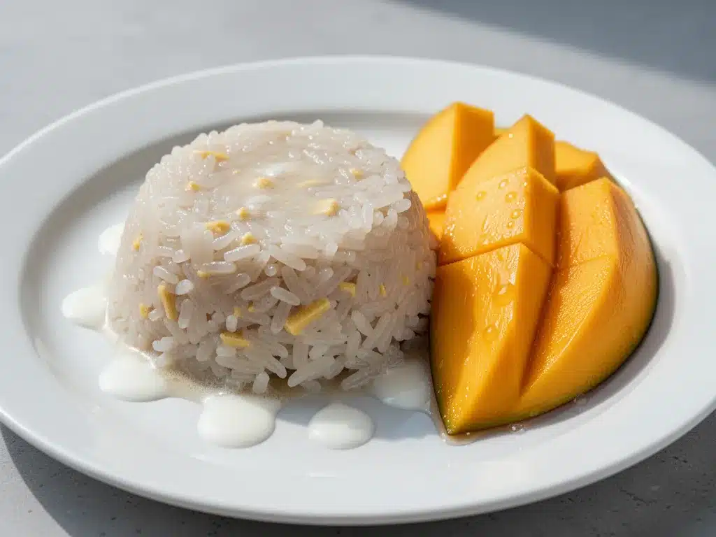 Thai Coconut Sticky Rice: Easy 3-Ingredient Mango Dessert 4 Thai coconut sticky rice preparation steps